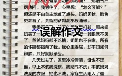 我存在误区作文的误区究竟在何处？