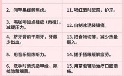 有利于健康的小常识