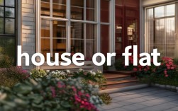 House和flat口语中到底咋用？
