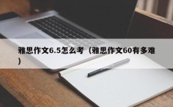 雅思作文6.5怎么考（雅思作文60有多难）