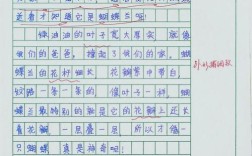 批改作文图片，批改作文图片示范