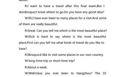 闲聊对话英语作文，关于闲聊的英语对话