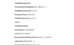 购物口语，购物口语100句