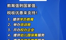 教育类公司 优惠政策