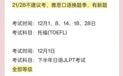 12月雅思口语，12月雅思口语考试时间