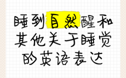 睡觉口语是什么，睡觉的口头语