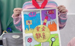 安全教育绘画报，如何画出安全与创意？