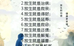 放生的没一点常识