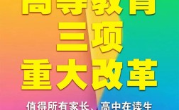 国家最新高等教育政策