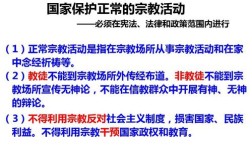 宗教政策与爱国教育