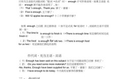 enough在口语中到底怎么用才地道？