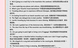 游玩口语，口语旅游