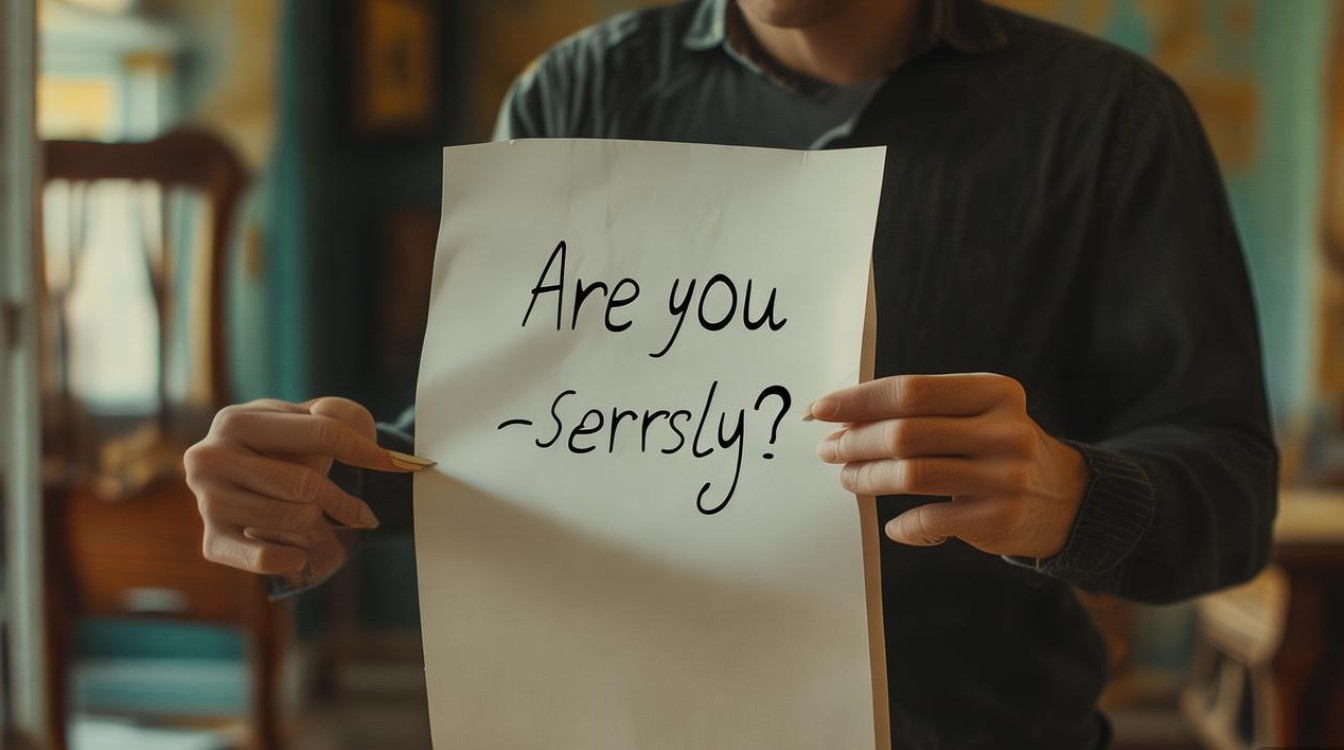 are you seriously口语