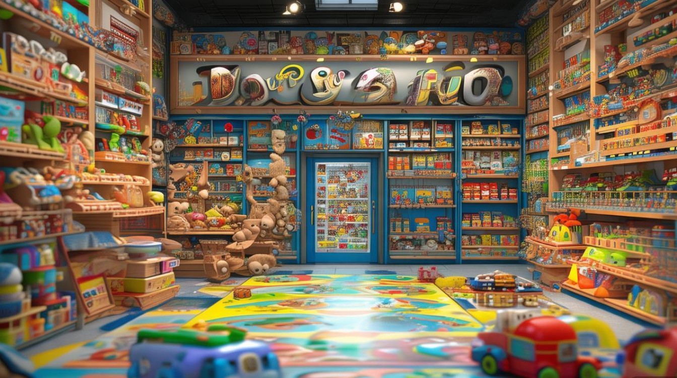 玩具店英文作文
