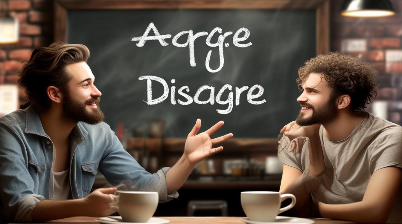 agree disagree 口语