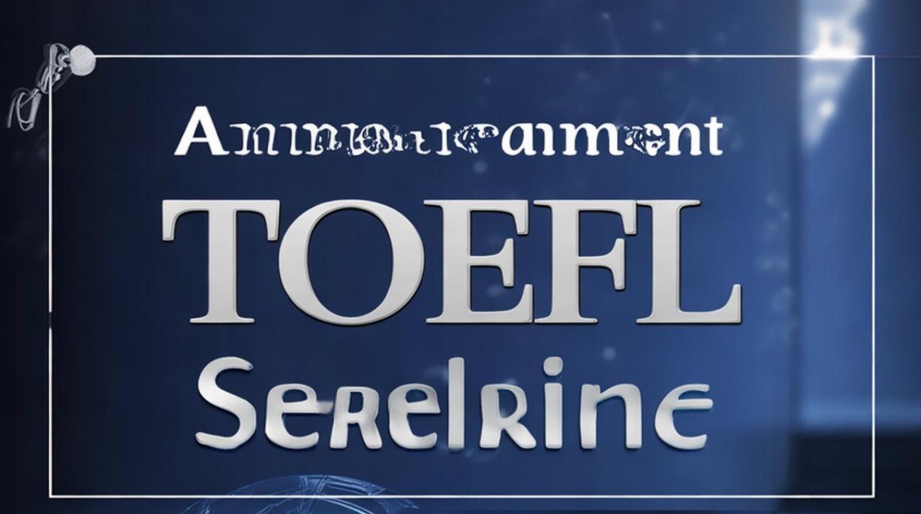 announcement托福口语