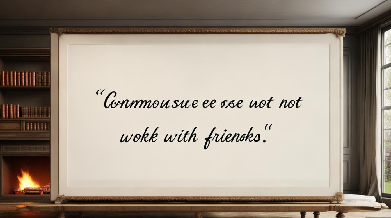 常识不要和朋友一起工作 常识不要和朋友一起工作