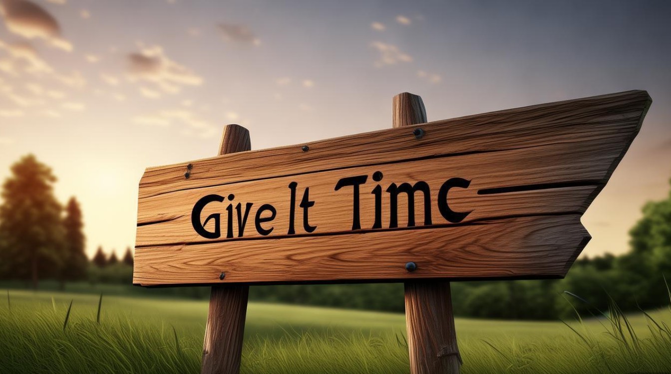 give it time口语
