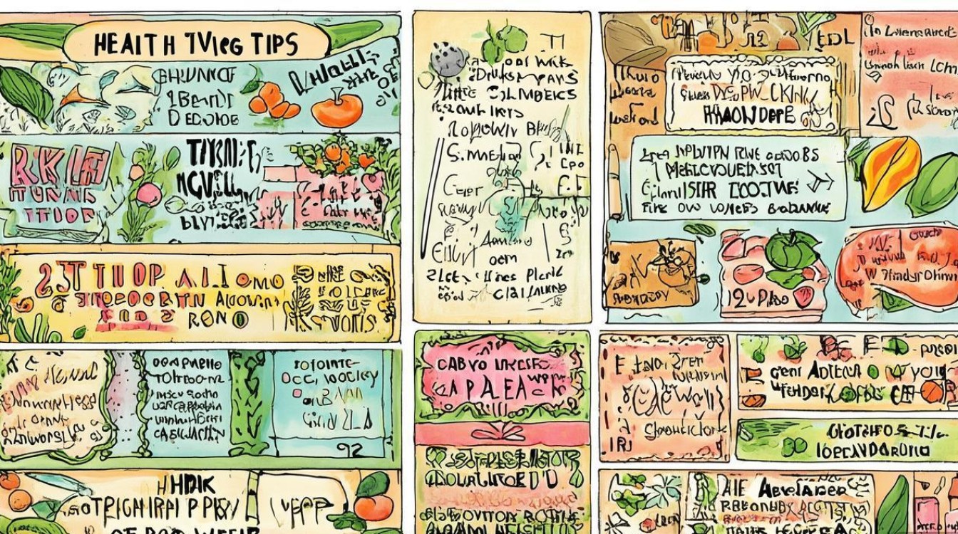 健康生活小常识手抄报