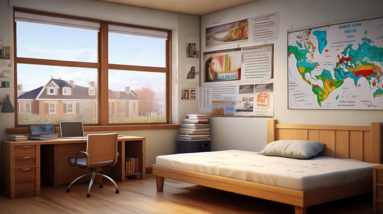 雅思口语 dormitory