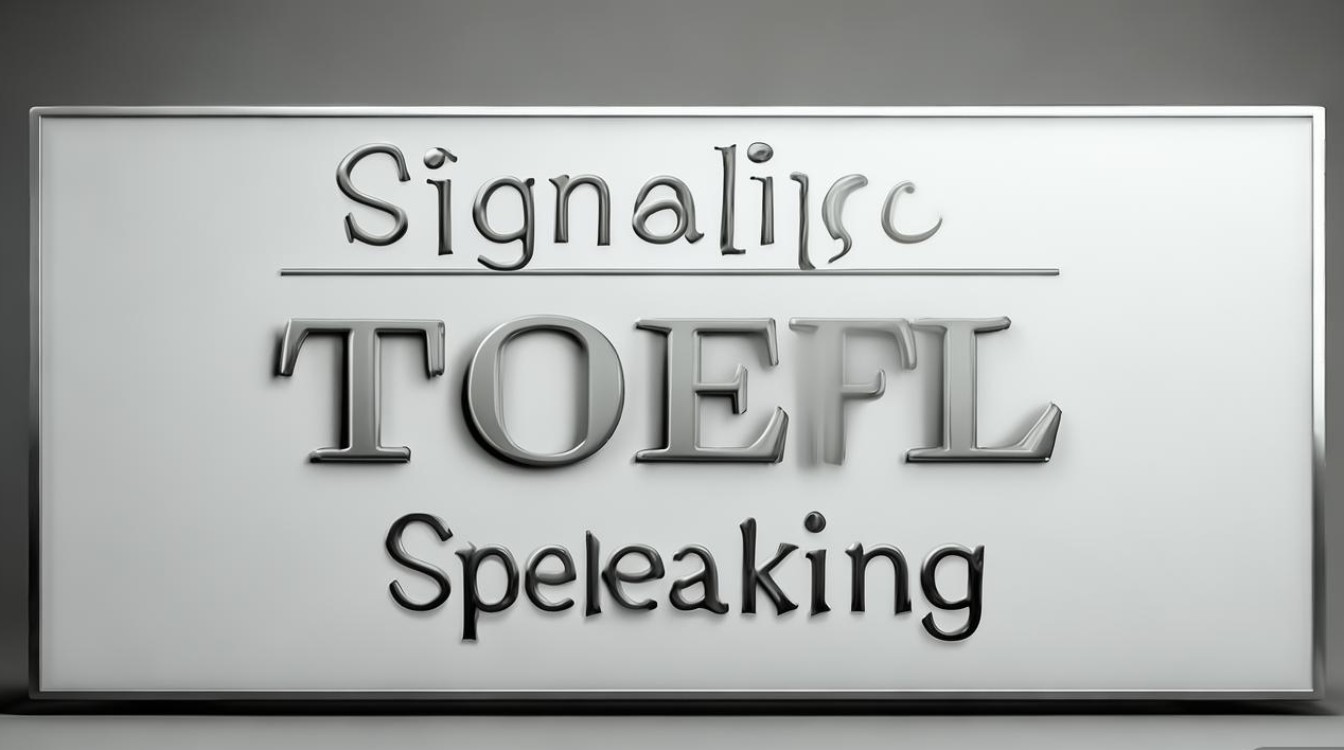 signaling托福口语 signaling托福口语