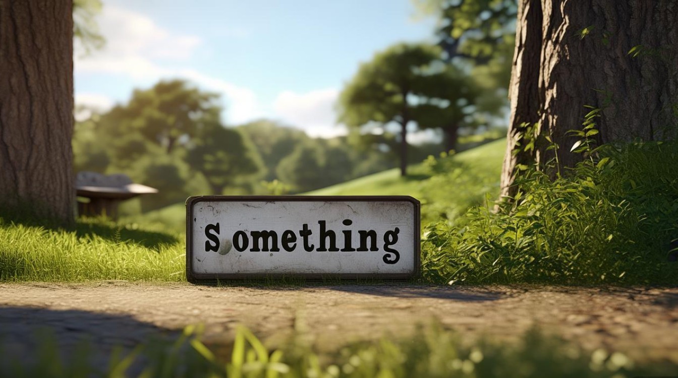 something口语简写