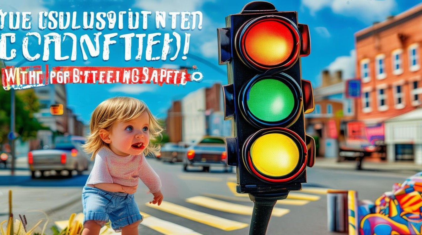 幼儿红绿灯安全常识绘本