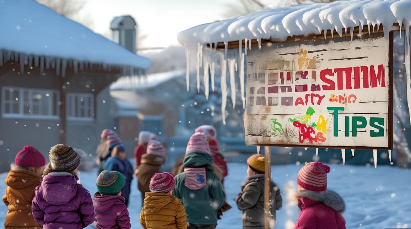 寒潮 小学安全教育