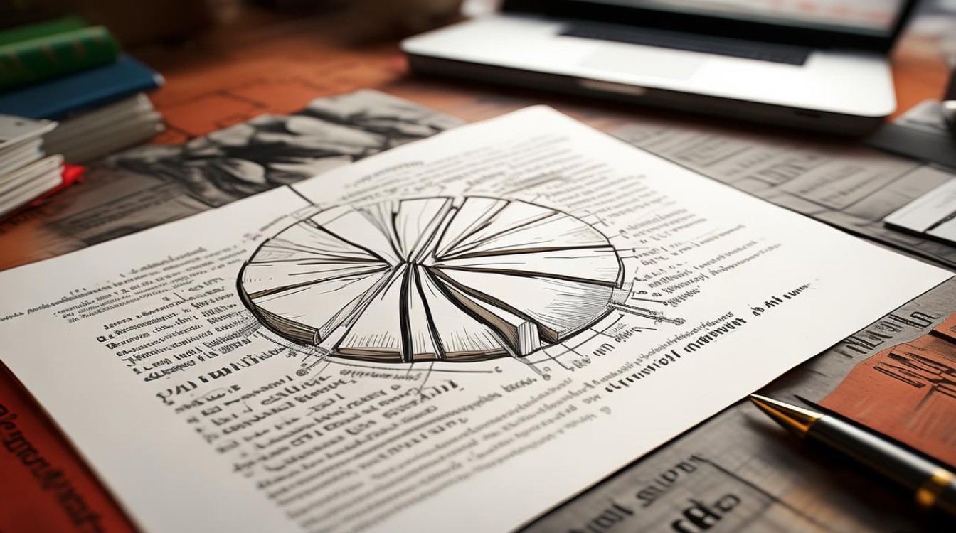 饼形图英语作文