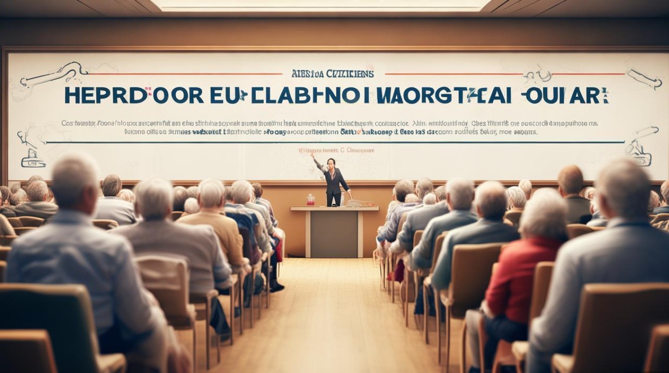 老年人保健品常识讲座