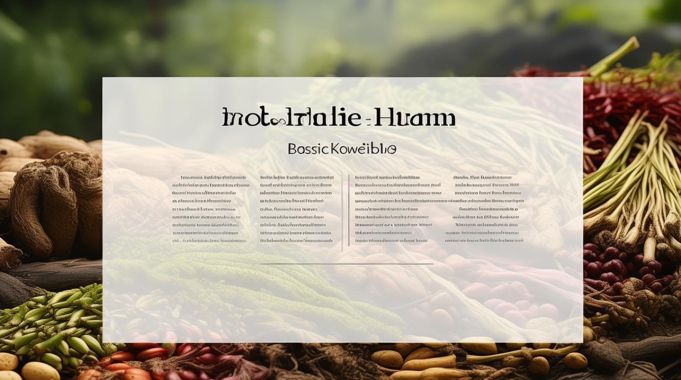 根及根茎类药材小常识