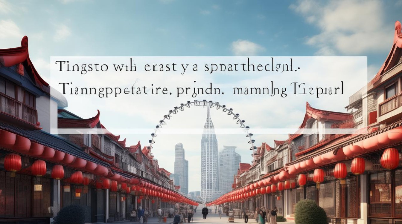 游天津英语作文