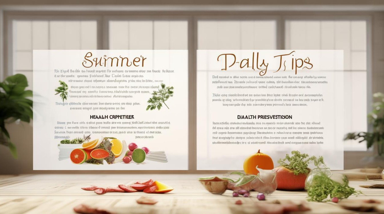 夏季中医保健养生小常识