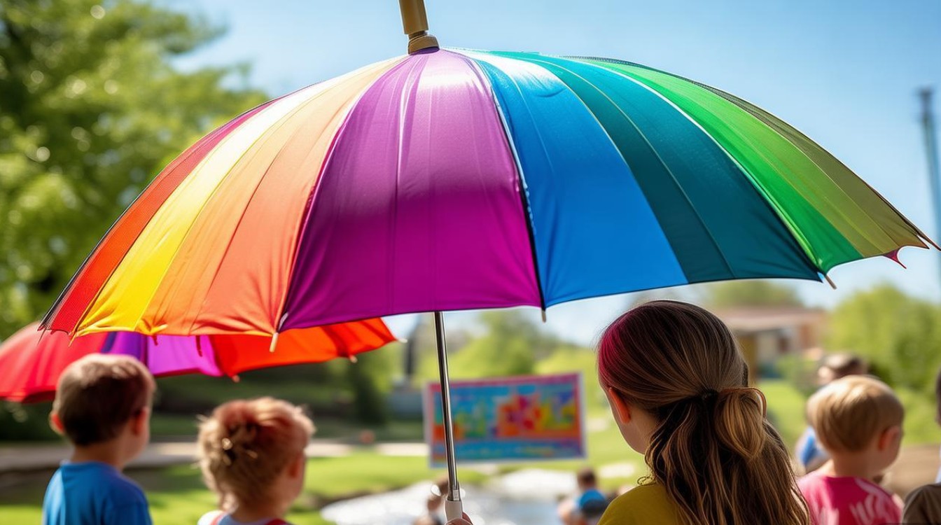 彩虹伞安全教育 彩虹伞安全教育