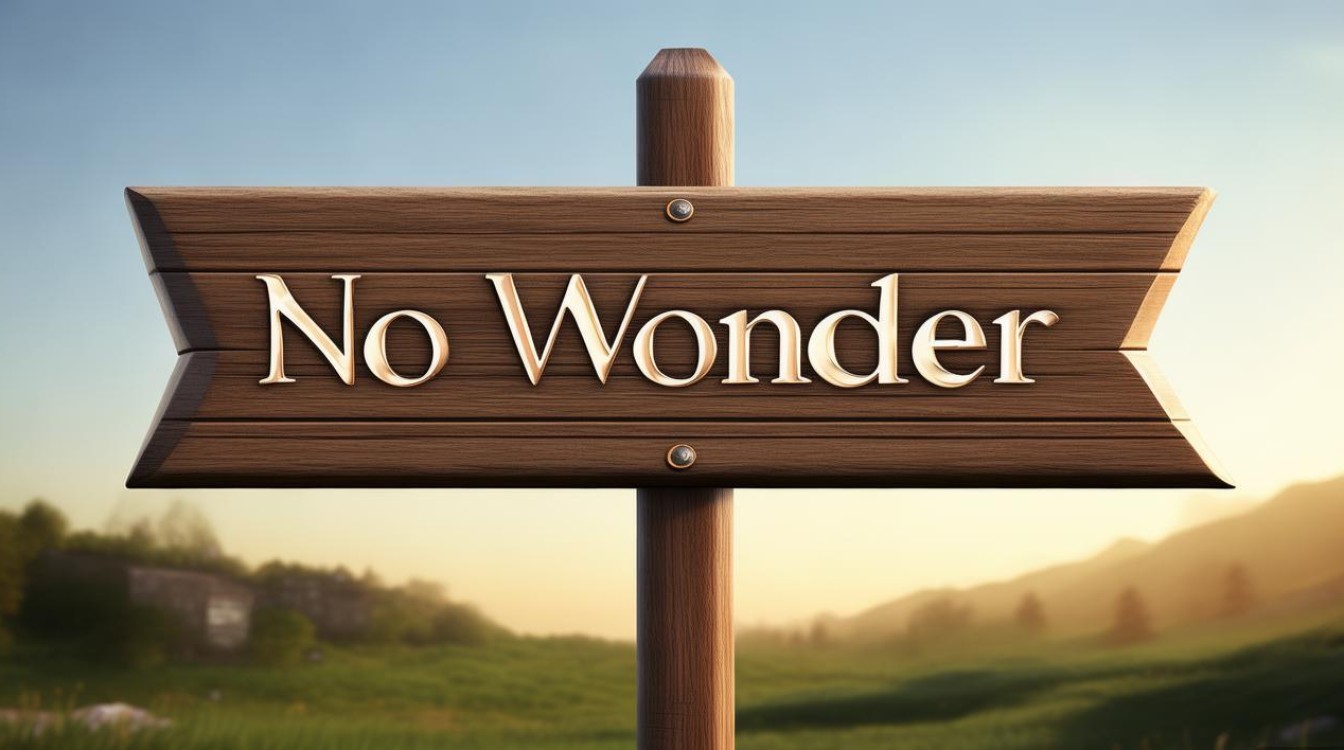 口语no wonder