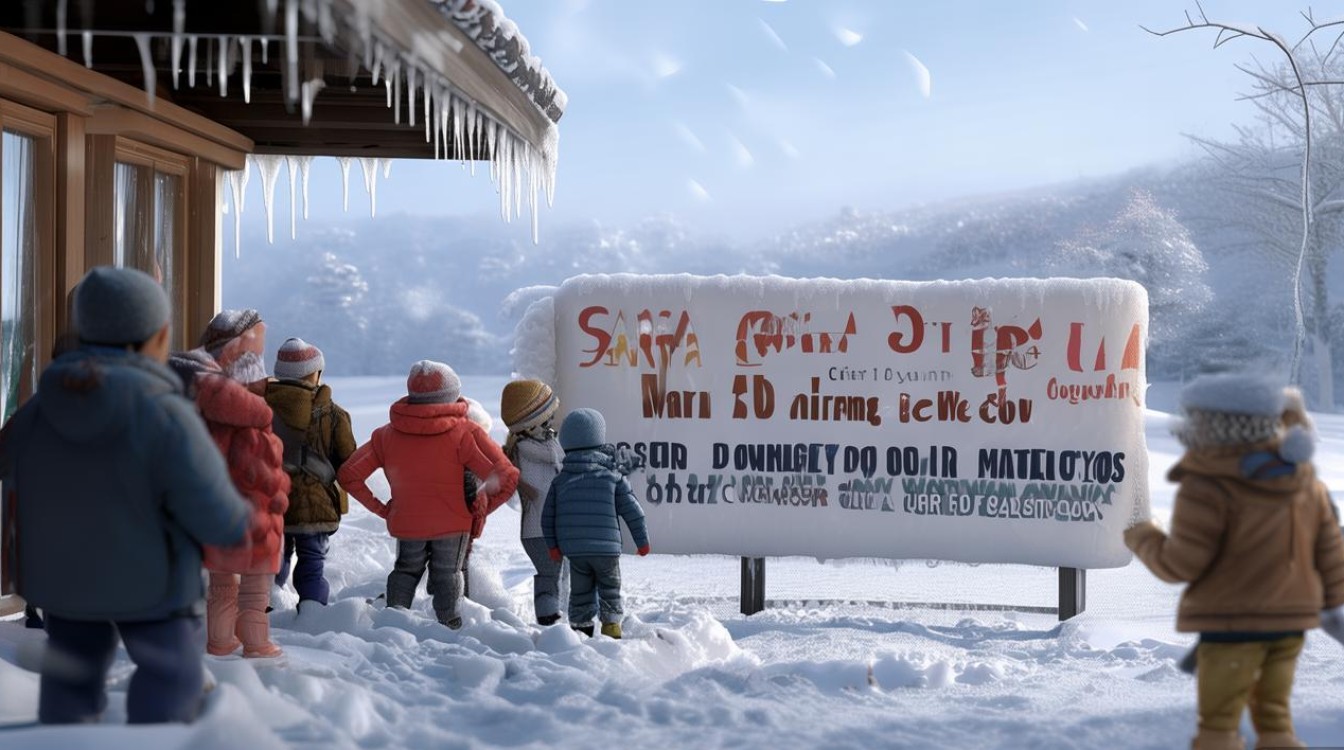 凝冻天气安全教育