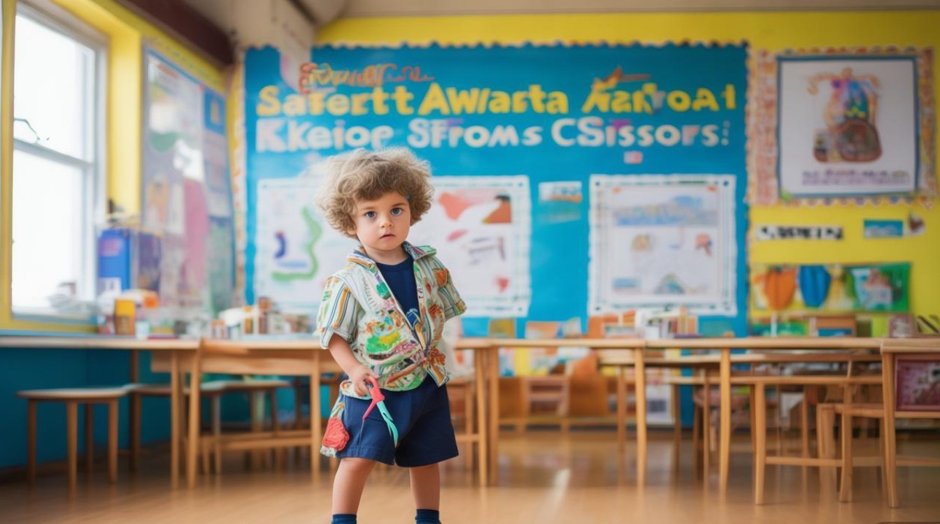 安全教育远离剪刀