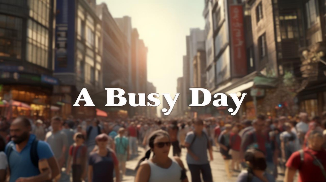 忙碌的英文作文