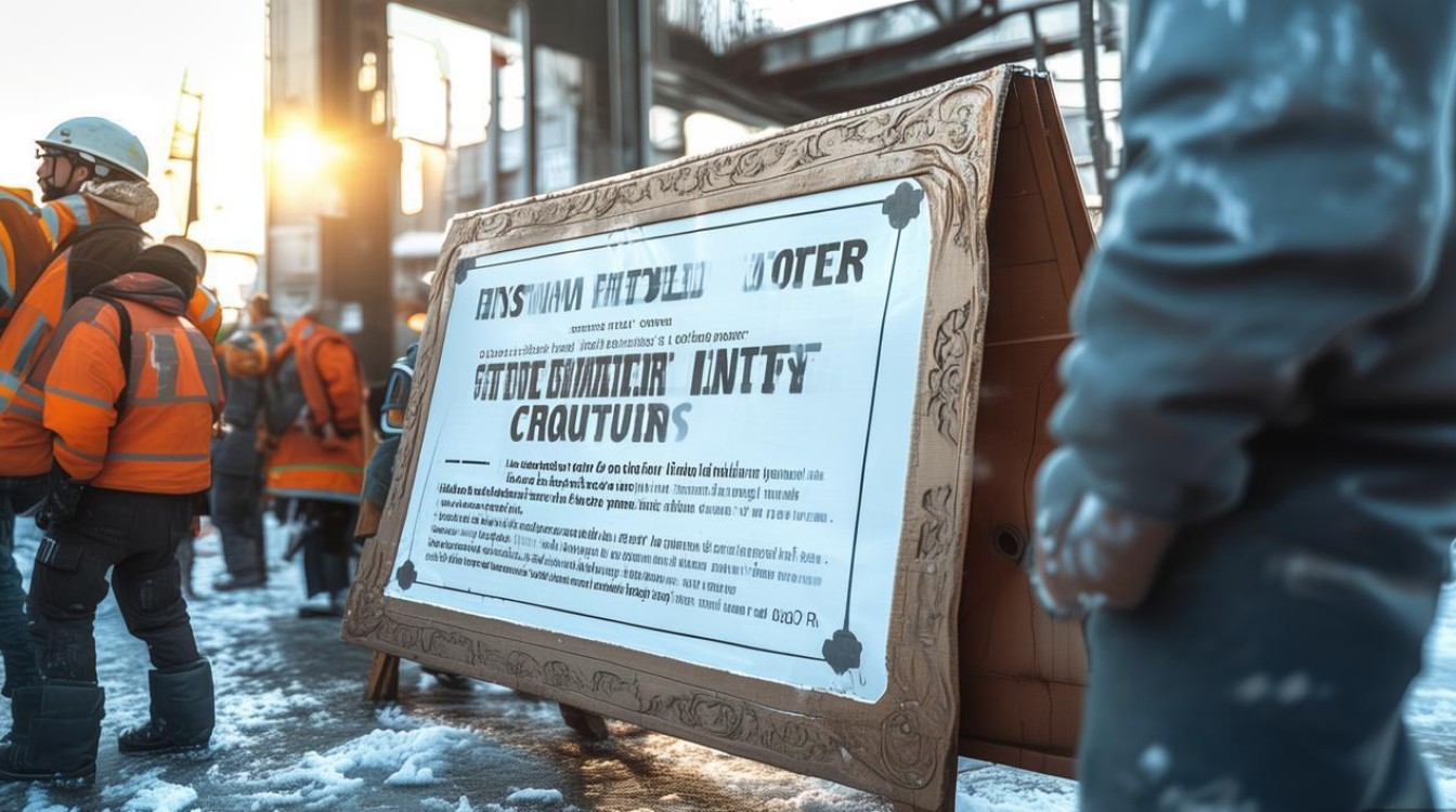 工地防冻安全教育