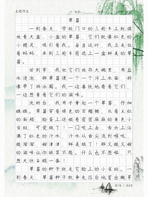 小作文什么类型