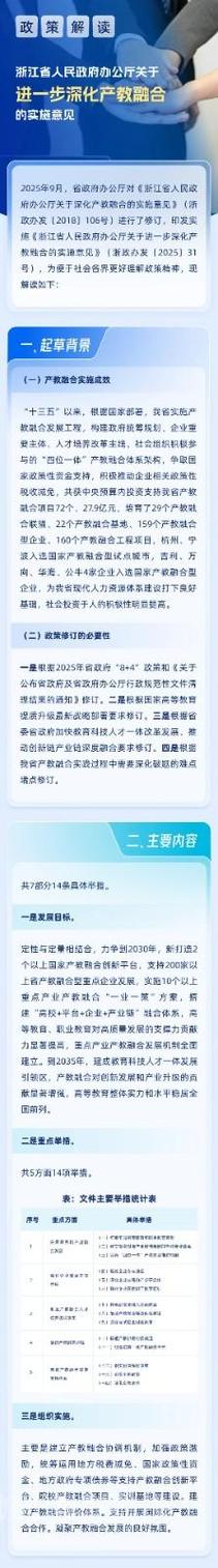 浙江教育局最新政策