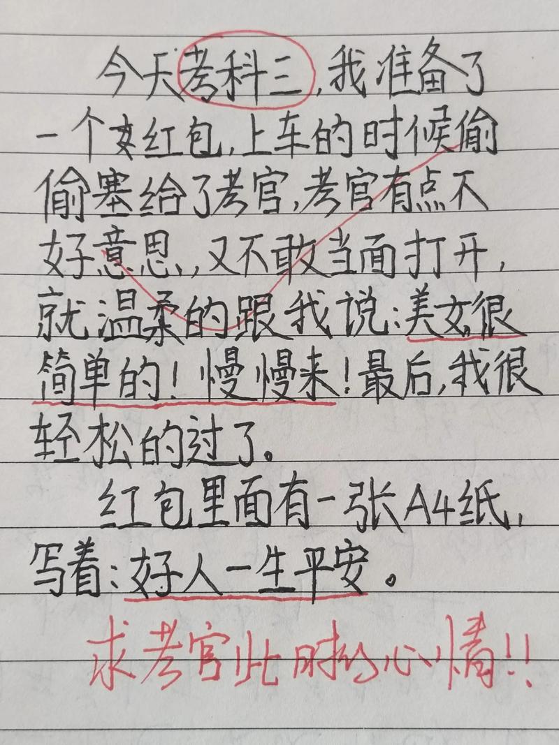 小考官心得作文
