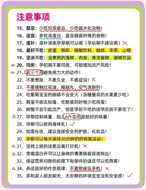 准妈该知道的怀孕常识