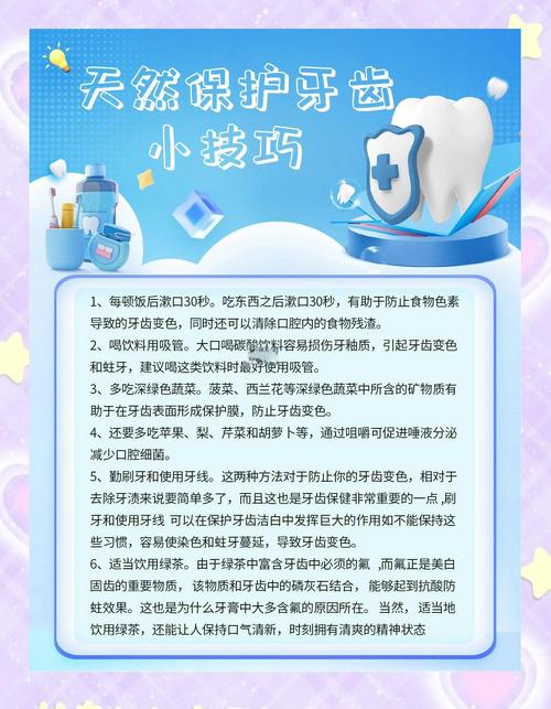 保护牙齿的健康常识图片