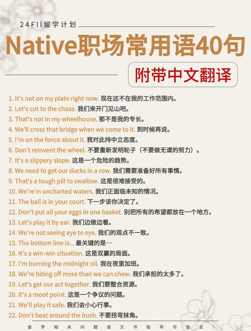 职场英语口语一定要速成