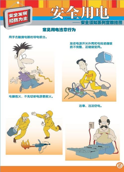 保安用电安全教育