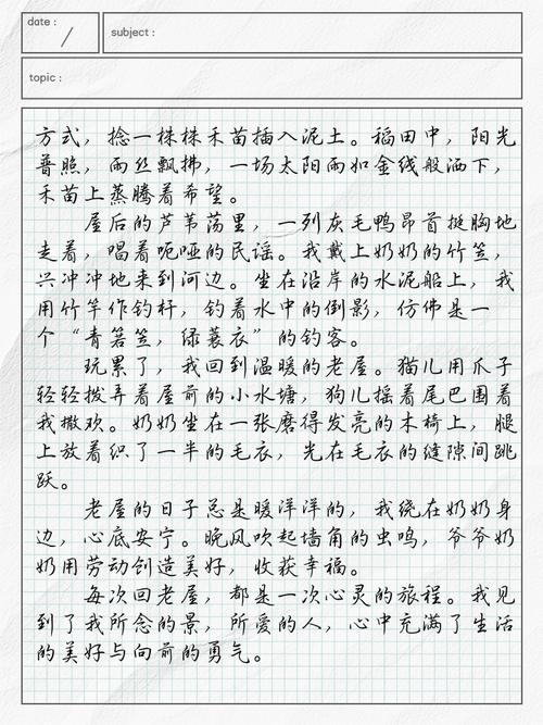 叶圣陶高分作文