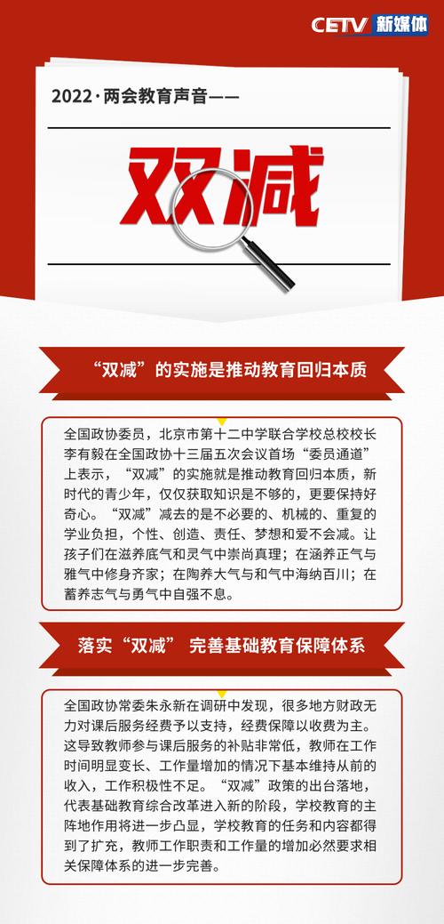 两会中提到的教育政策
