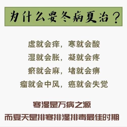 冬病夏治的小常识