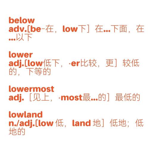 down low口语